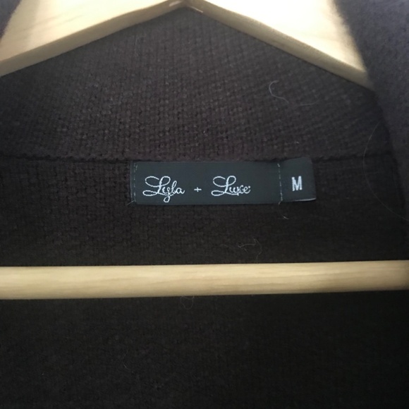 Long sweater cardigan coat - Picture 2 of 5